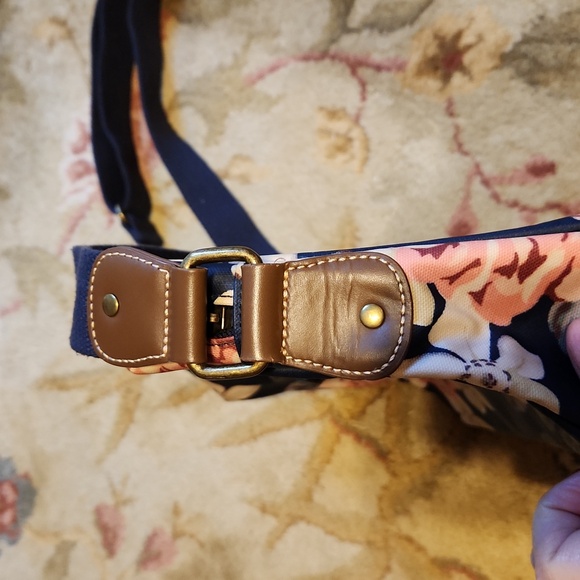 CATH KITSON matte oilcloth forest bunch navy waistbag - Picture 6 of 10